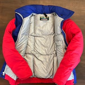 90’s Vintage L.L. Bean down jacket, worn with love, still has more years